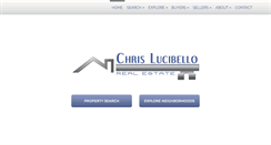 Desktop Screenshot of chrislucibello.com